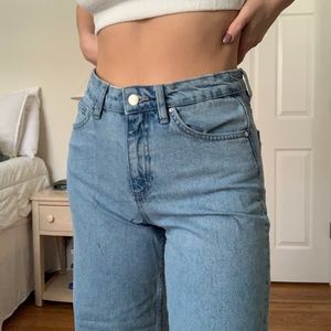 Zara High Waisted Cropped Culottes